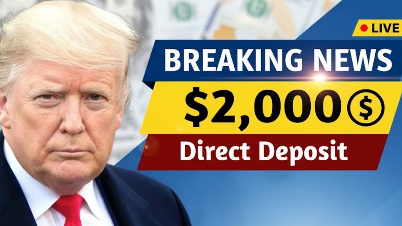 $2,000 Direct Deposit for U.S. Citizens in November 2025 – Complete Guide to Eligibility and Payment
