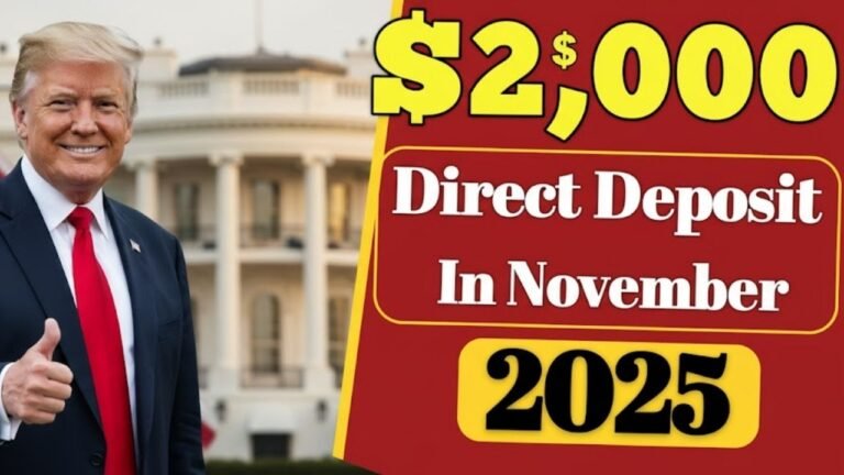 $2,000 Direct Deposit for U.S. Citizens in November 2025 – Fact Check, Eligibility & Updates