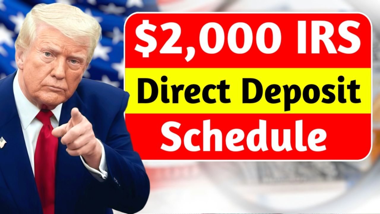 $2,000 IRS Direct Deposit Scheduled for November 2025 – Check Your Eligibility Now