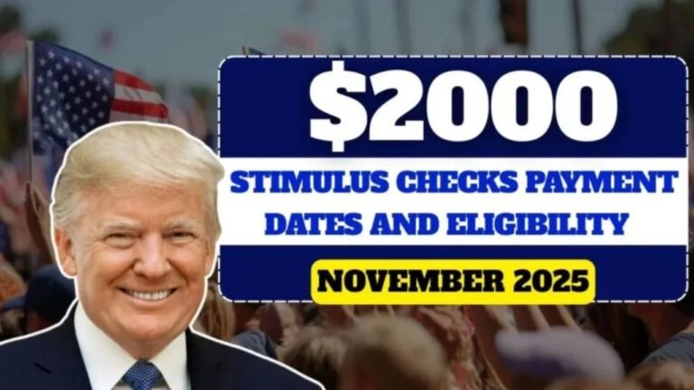 $2,000 IRS Direct Deposit Set for November 2025 – Eligibility, Dates, and How to Get Your Payment