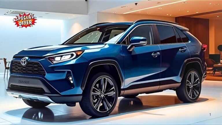 2025 Toyota RAV4 First Look: Price, New Features, Interior Upgrades & Launch Timeline