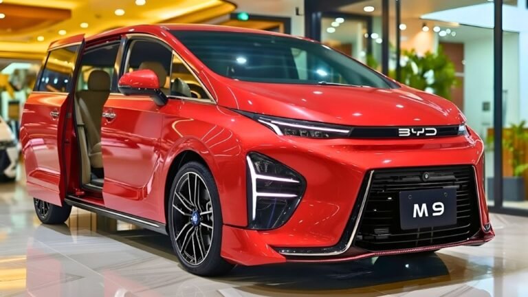 2026 BYD M9: Affordable Luxury Electric Van That Rivals Rolls-Royce Comfort