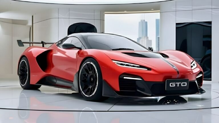 2026 Pontiac GTO: Futuristic Muscle Car Reborn for a New Era