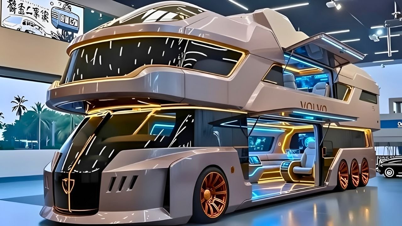 2026 Volvo Electric Camper Van: Luxury EV Motorhome with 600km Range and Smart Features