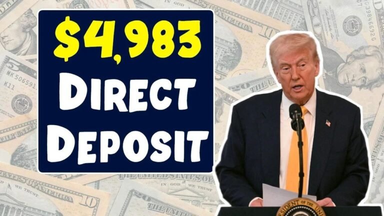 $4,983 Direct Deposit 2025 Explained: Eligibility, Payment Facts, and What Retirees Must Know