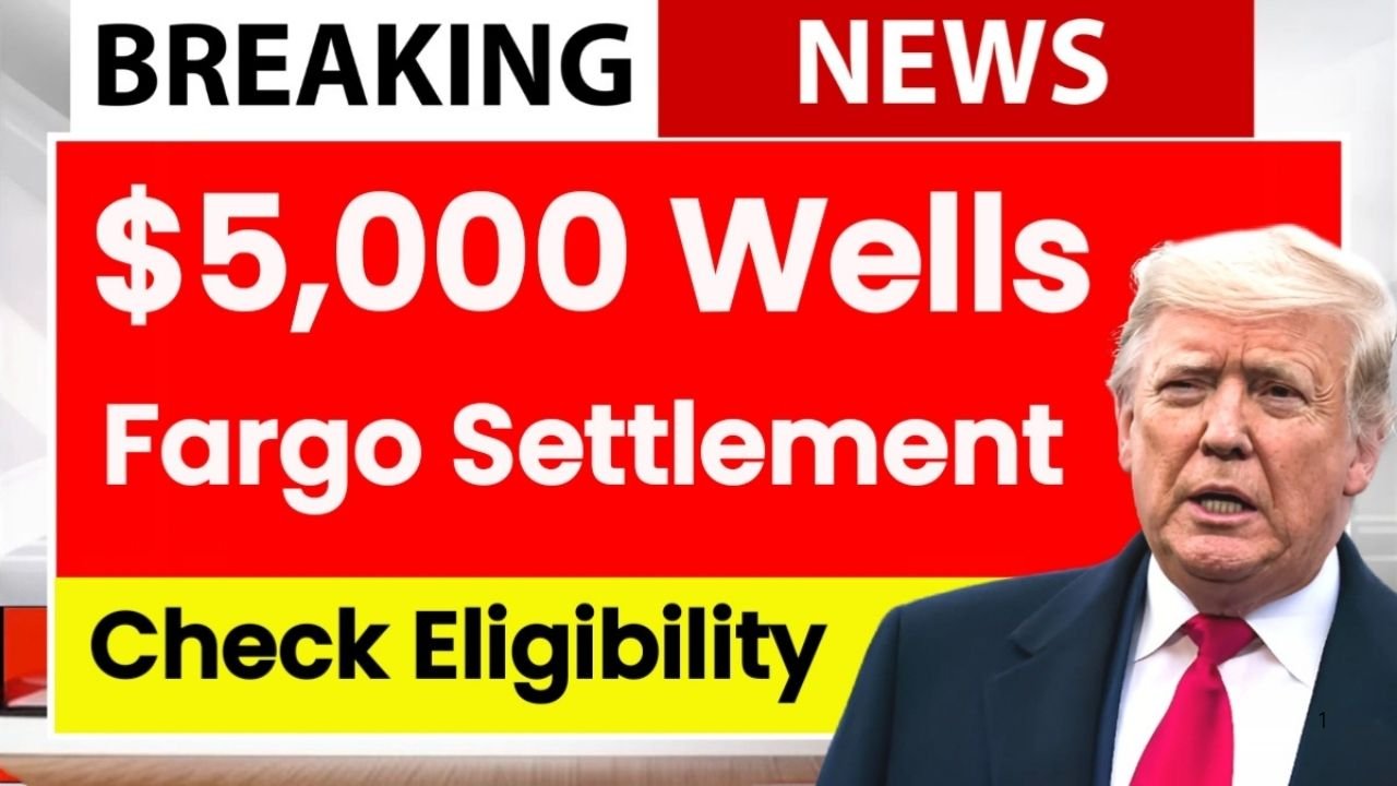 $5,000 Wells Fargo Settlement 2025: Eligibility, Payout Dates & How to Claim Your Money