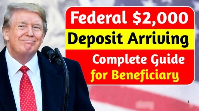 Federal $2,000 Deposit in November 2025: What’s True, What’s Not & The Complete Fact-Checked Guide