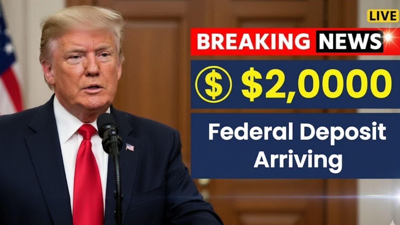 Federal $2,000 Direct Deposit Arriving in November 2025 – Complete Guide for Americans