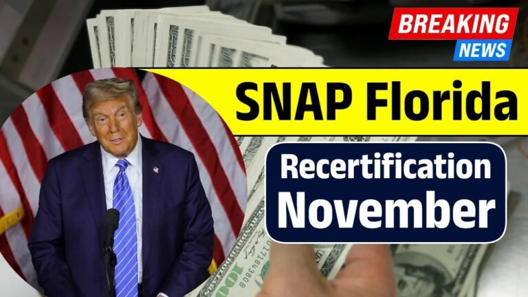Florida SNAP Recertification Due: Deadlines and Critical New Work Rules for November 2025