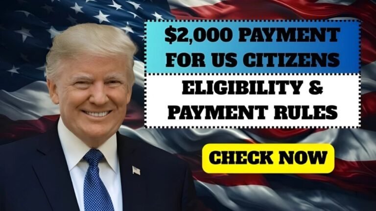 IRS $2,000 Relief Payment: November 2025 Deposit Dates and Requirements