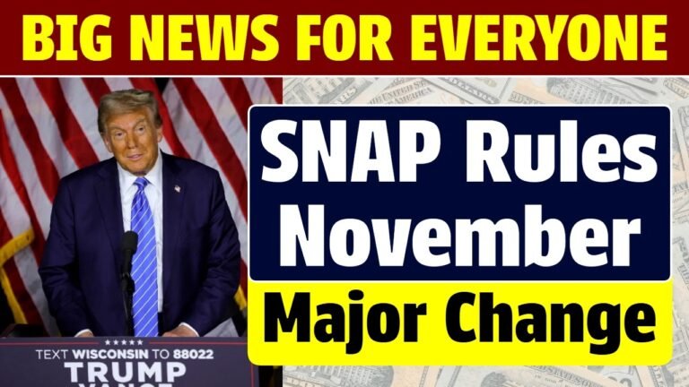 Major SNAP Changes 2025: New Work Rules, Income Limits, and Eligibility Updates