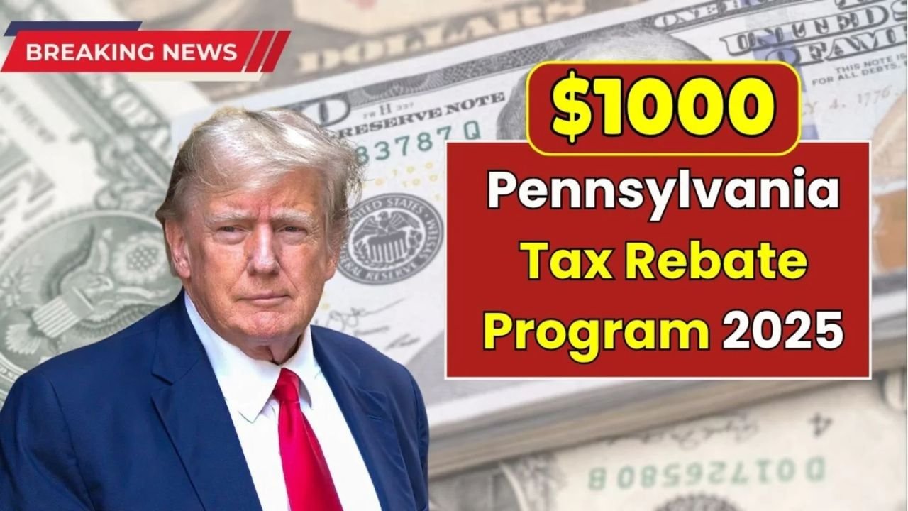 Pennsylvania $1,000 Tax Rebate 2025: Eligibility, Payment Schedule & How to Claim Your Money