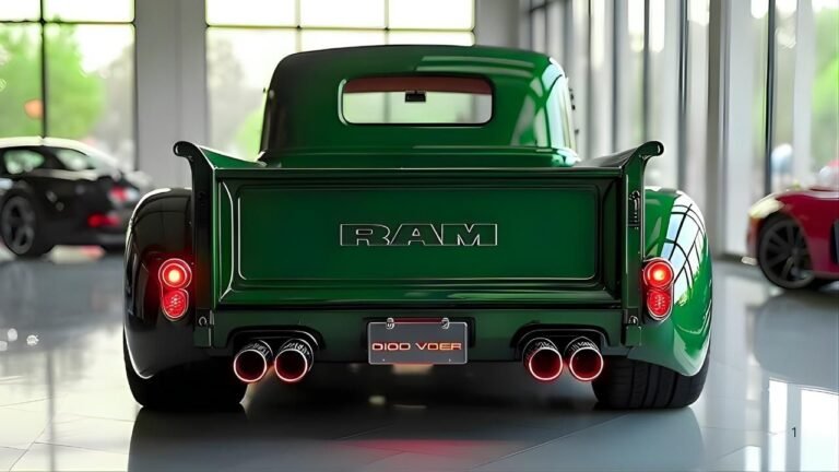 2026 Dodge Ram Vintage Sedan Review: Over 700 HP Meets Timeless Muscle